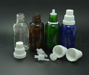 Tamper Cap Inner dropper with outer tip Bottle