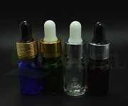 5ml Gold Silver Pipette Bottle