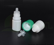 2.5ml White Flat Dropper Bottle